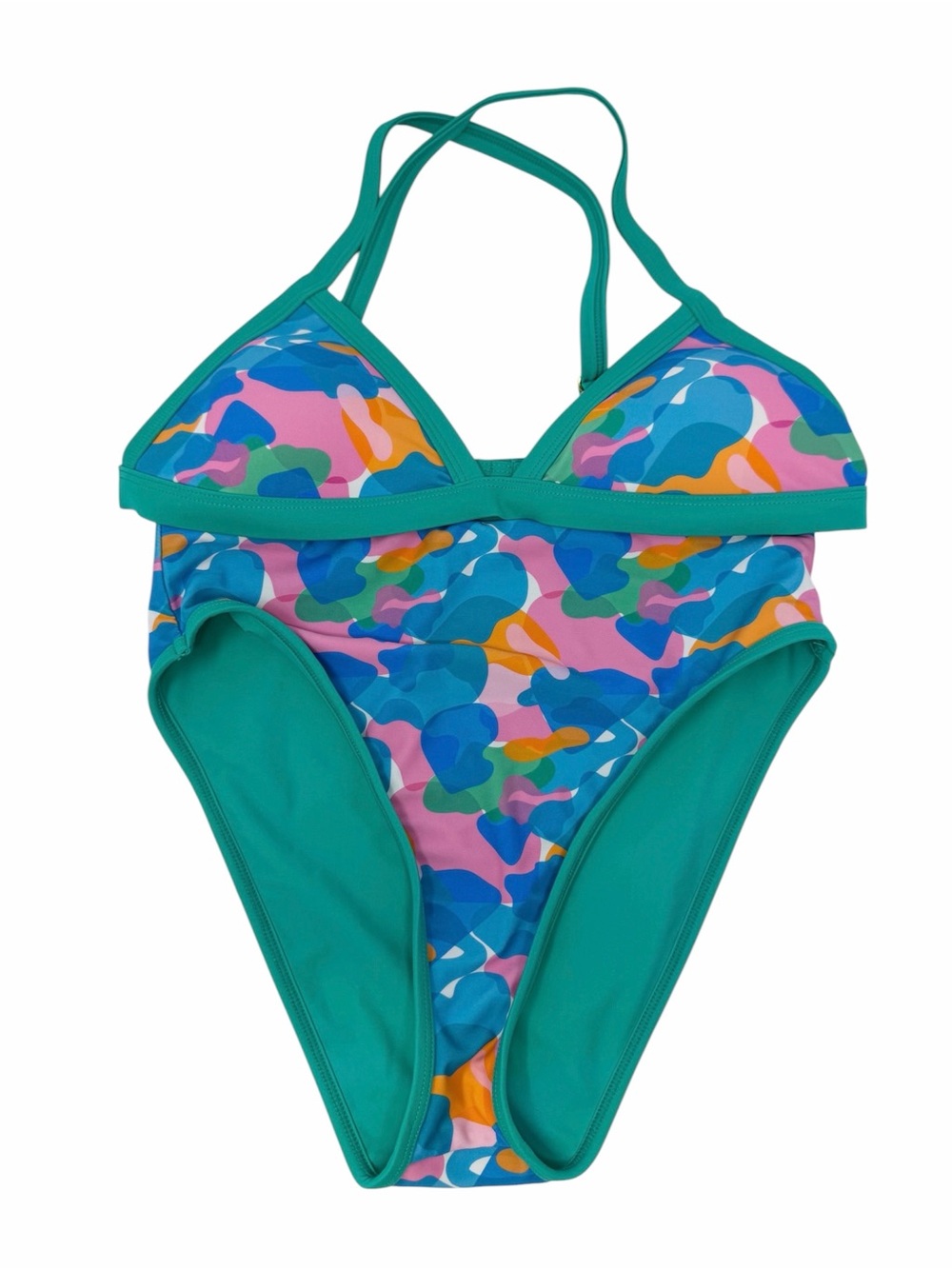 93 Play Street Bikini Set Abstract Pattern Medium Stylish Two-Piece Swimwear